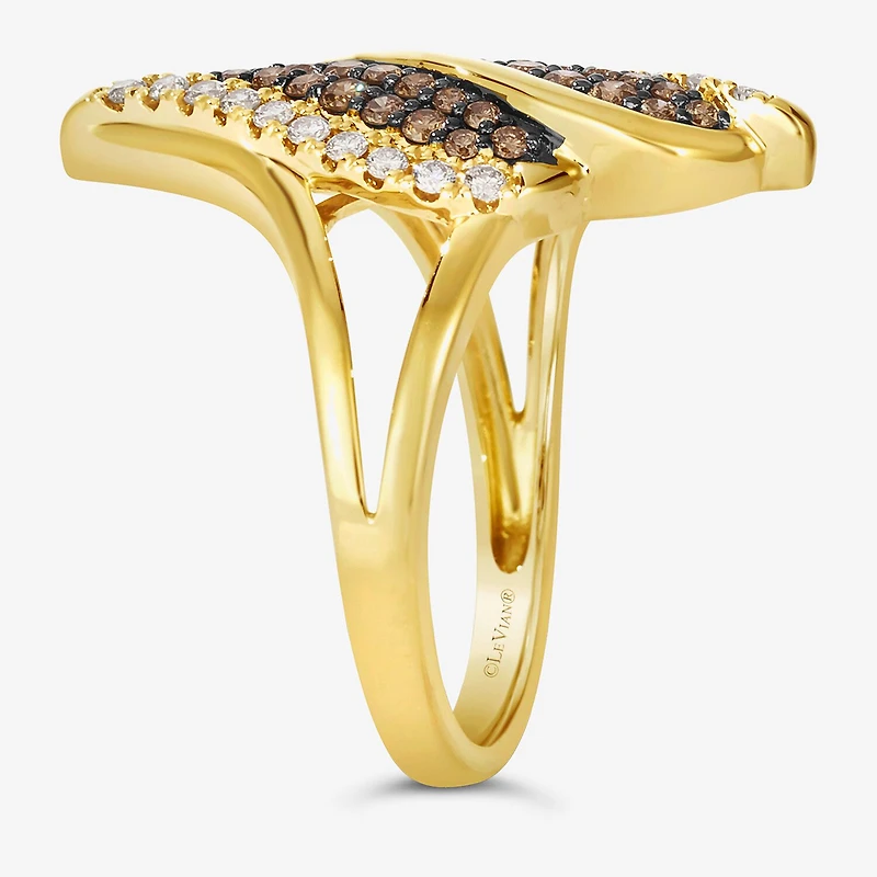 Le Vian® Ring featuring Chocolate Diamonds® Nude Diamonds™ set 14K Honey Gold™