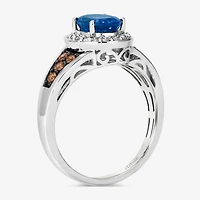 Le Vian® Ring featuring Blueberry Tanzanite® Chocolate Diamonds® Nude Diamonds™ set in 14K Vanilla Gold®