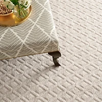 Martha Stewart Lyla Geometric Woven 6' X 6' Indoor Round Area Rug