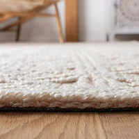 Martha Stewart Riley Bordered Hand Tufted Indoor Rectangular Area Rug