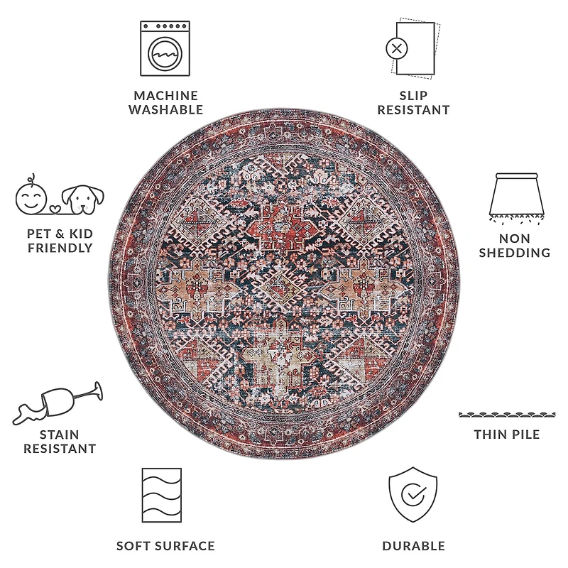 Safavieh Tucson May Indoor Round Area Rug