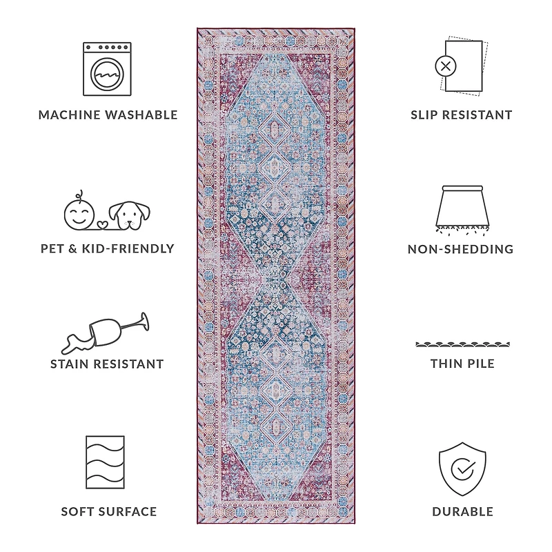 Safavieh Tucson Mellie 30"X96" Indoor Rectangular Runner