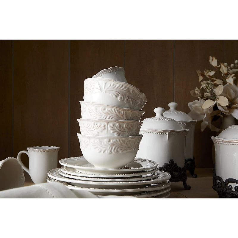 Linden Street Amberly 16-pc. Stoneware Dinnerware Set