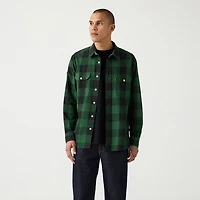 Levi's® Mens Long Sleeve Relaxed Fit Flannel Shirt