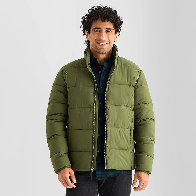 St. John's Bay Mens Hidden Access Opening Midweight Jacket