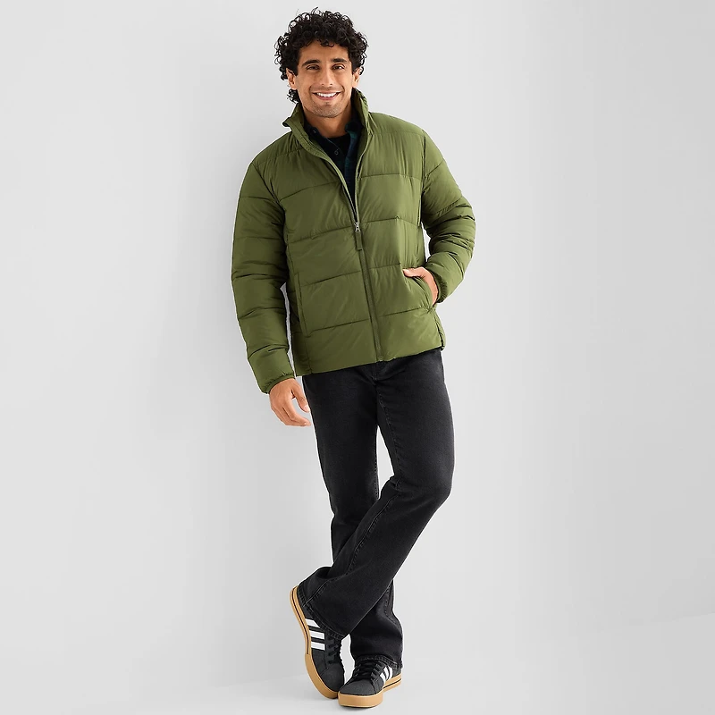 St. John's Bay Mens Hidden Access Opening Midweight Jacket