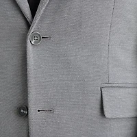 J. Ferrar Mens Knit Stretch Fabric Slim Fit Sport Coat