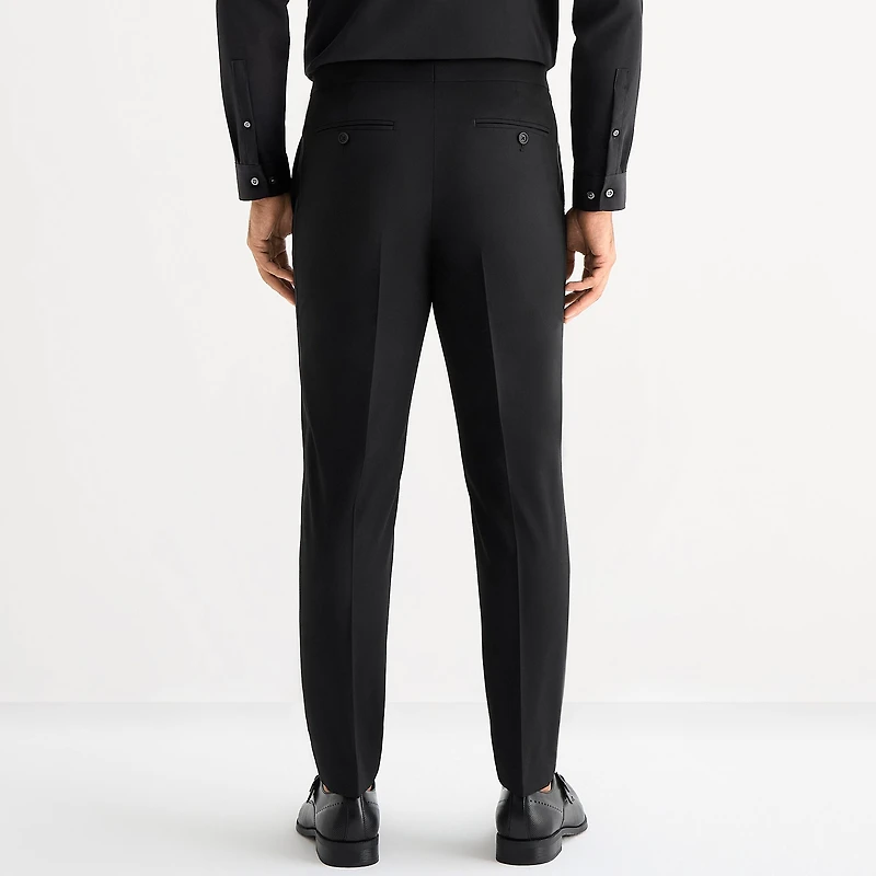 J. Ferrar Ultra Comfort Crop Ankle Mens Slim Fit Tuxedo Pant