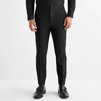 J. Ferrar Ultra Comfort Crop Ankle Mens Slim Fit Tuxedo Pant