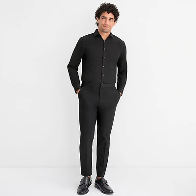 J. Ferrar Ultra Comfort Crop Ankle Mens Slim Fit Tuxedo Pant