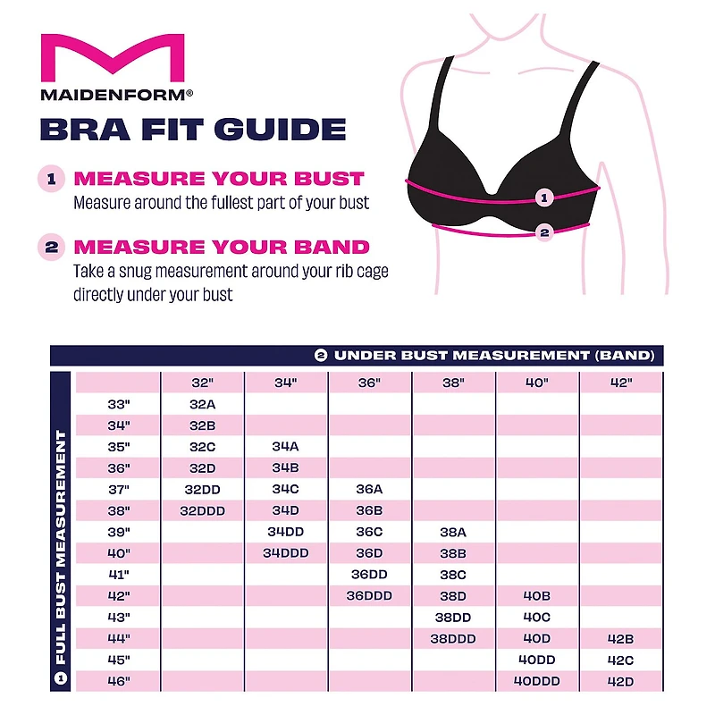 Maidenform Pure Comfort® Womens Lace Light Support Longline Wireless Bralette Dm1188