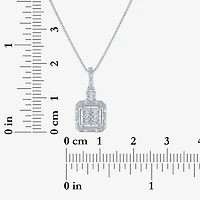 (G-H, Si2-I2) Womens Diamond Accent Lab Grown White Diamond 2-pc. Pendant Necklace Set