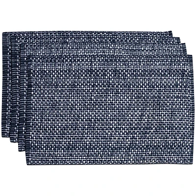 Trends Collection Two Tone 100% Cotton Woven 13" x 19" Placemat