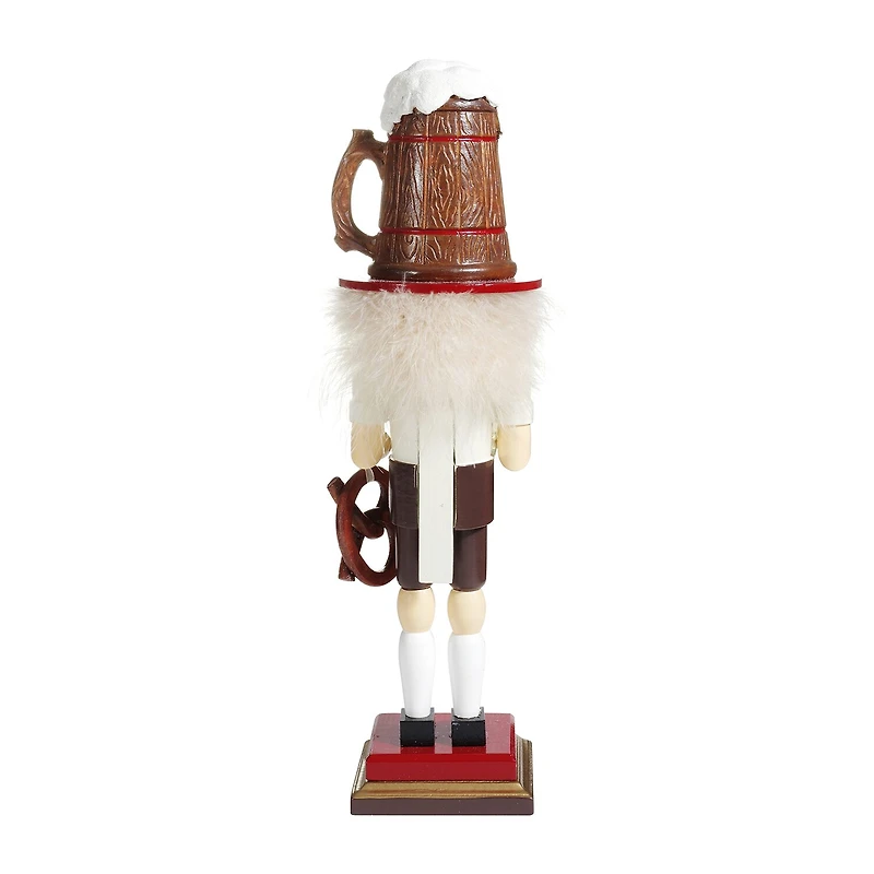 Kurt Adler 17.5-Inch Hollywood Beer and Pretzel Nutcracker