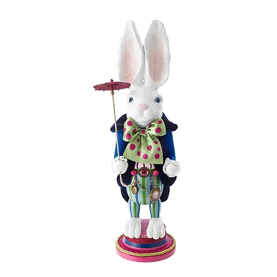 Kurt Adler 18-Inch Hollywood White Rabbit Nutcracker