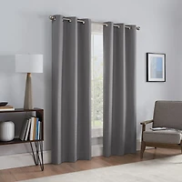 Eclipse Talisa Grommet Top Energy Saving 100% Blackout Set of 2 Curtain Panel