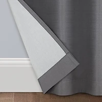 Eclipse Talisa Grommet Top Energy Saving 100% Blackout Set of 2 Curtain Panel
