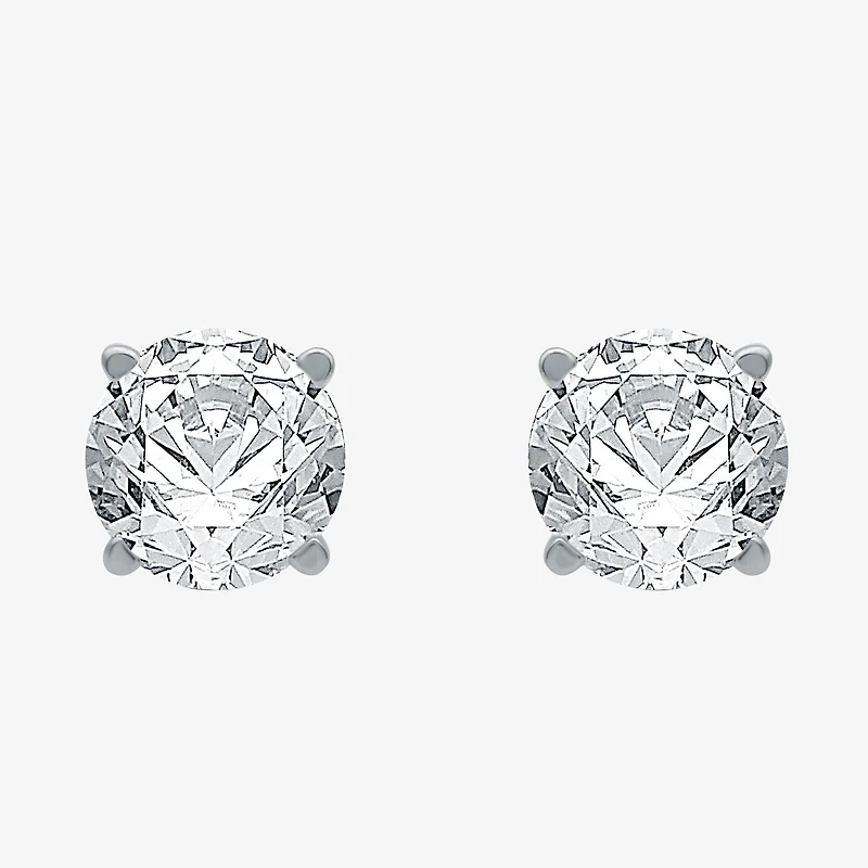 Ever Star 1 CT. T.W. Lab-Grown (G / SI1-SI2) Diamond 10K or 14K Gold Round Stud Earrings