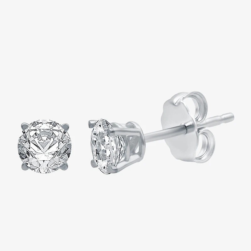 Ever Star 1 CT. T.W. Lab-Grown (G / SI1-SI2) Diamond 10K or 14K Gold Round Stud Earrings