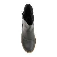 Journee Collection Womens Jaquie Block Heel Booties