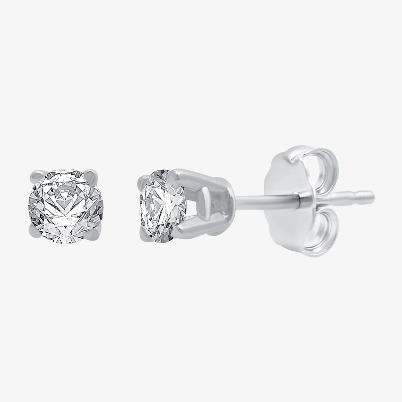 ( G/SI1-SI2 ) 1/4 CT. T.W. Lab-Grown Diamond 14K Gold Round Stud Earrings