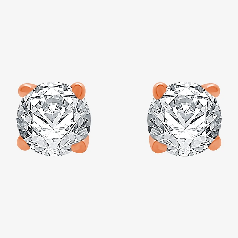Classic Collection 1/4 CT. T.W. Natural White Diamond 10K Gold 3.2mm Stud Earrings