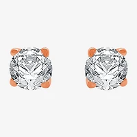 Classic Collection 1/4 CT. T.W. Natural White Diamond 10K Gold 3.2mm Stud Earrings