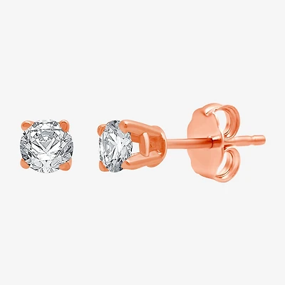 Classic Collection 1/4 CT. T.W. Natural White Diamond 10K Gold 3.2mm Stud Earrings