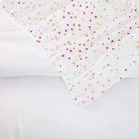 Urban Playground Iridescent Stars Embellished Comforter Set
