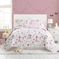 Urban Playground Pretty Paris Reversible Quilt Set