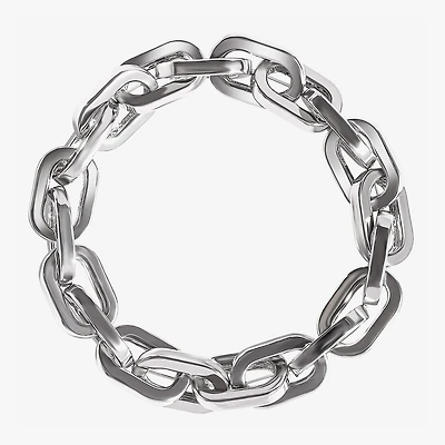 JS Jessica Simpson Silver Tone Womens Stretch Bracelet