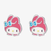 Womens Hello Kitty Kuromi My Melody 2 Pair Earring Set