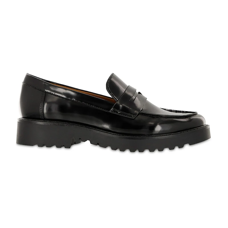 Mia Amore Hali Womens Moc Closed Toe Loafers-Wide Width