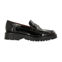 Mia Amore Hali Womens Moc Closed Toe Loafers-Wide Width