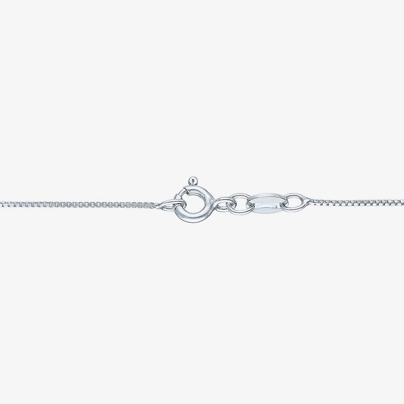 (G-H / I1-I2) Womens 1/3 CT. Lab-Grown Diamond Sterling Silver Round 18 Inch Pendant Necklace
