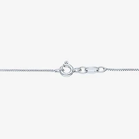 (G-H / I1-I2) Womens 1/3 CT. Lab-Grown Diamond Sterling Silver Round 18 Inch Pendant Necklace