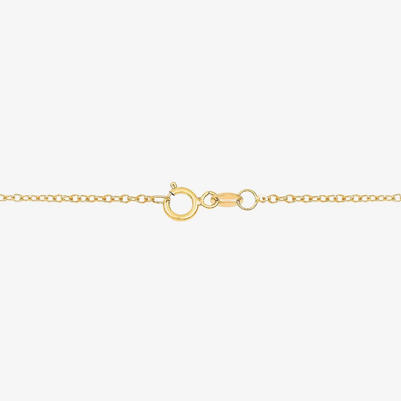 ( H-I/Si1-Si2 ) 2 CT. Lab-Grown Diamond 14K Gold Round 18 Inch Pendant Necklace