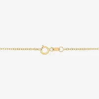 ( H-I/Si1-Si2 ) 2 CT. Lab-Grown Diamond 14K Gold Round 18 Inch Pendant Necklace
