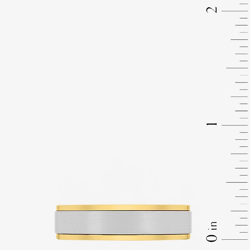 Mens 6MM Tungsten Wedding Band