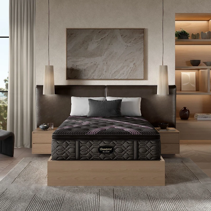 Beautyrest Black Series Two 16.25" Plush Pillow Top - Mattress Only