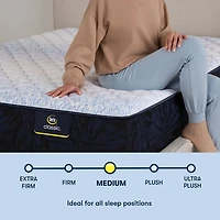 Serta Classic Pixie 11.5" Medium Tight Top - Mattress Only