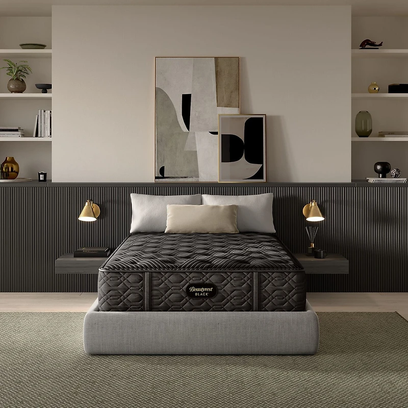 Beautyrest Black Series One 14" Plush Tight Top - Mattress + Box Spring