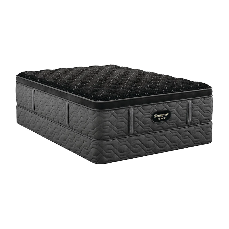 Beautyrest Black Series Three 16.75" Plush Pillow Top - Mattress + Box Spring