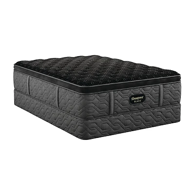 Beautyrest Black Series Three 16.75" Plush Pillow Top - Mattress + Box Spring