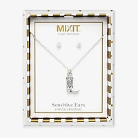 Mixit Womens Cubic Zirconia 2-pc. Jewelry Set