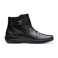 Clarks Womens Flat Heel Booties