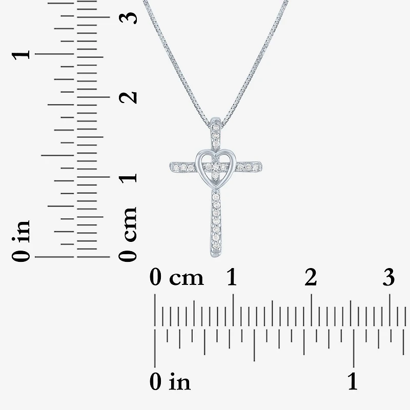 Diamond Accent Cross (G-H