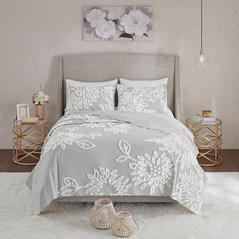 Madison Park Pansy 3-pc. Floral Comforter Set