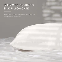 Casual Comfort Luxurious 100% Mulberry Silk Pillowcase