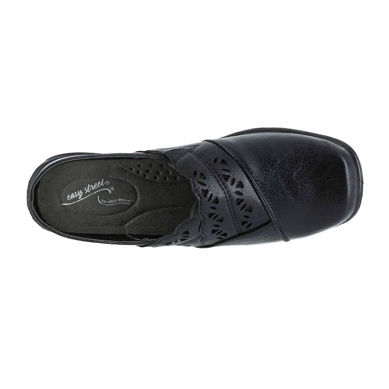 Easy Street Forever Womens Square Slip-On Shoe